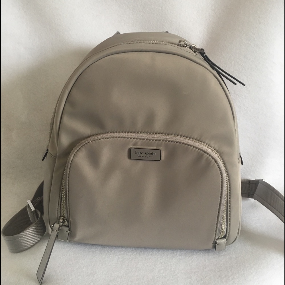Kate Spade Dawn Medium Backpack Gray